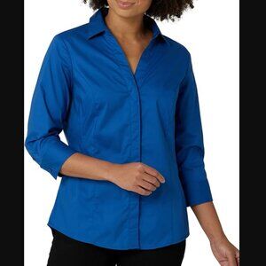 Chico's Royal Blue Button Down Shirt